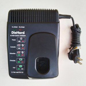 DieHard Model 315.259260 Li-ion & Ni-Cd 14.4 to 19.2 Volt Battery Charger